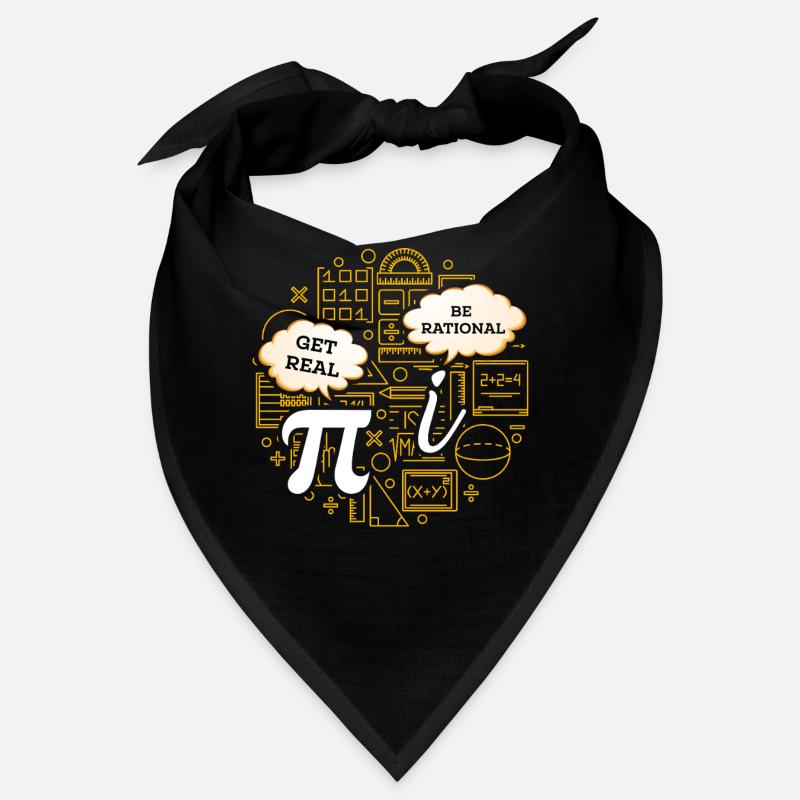 Math Humor – Pi vs. Imaginary Number Bandana