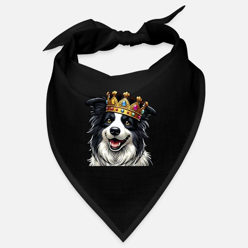 vintage Border Collie Dog Bandana