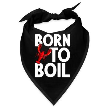 Crawfish Gifts - Bandana - Schwarz - Vorne