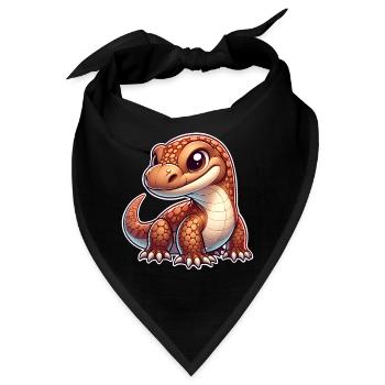Komodo Dragon - Bandana - Schwarz - Vorne