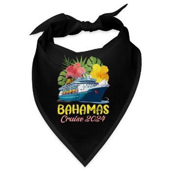 Bahamas - Bandana - Schwarz - Vorne