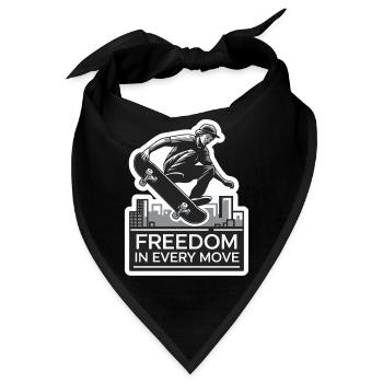 SKATEBOARD - Bandana - Schwarz - Vorne