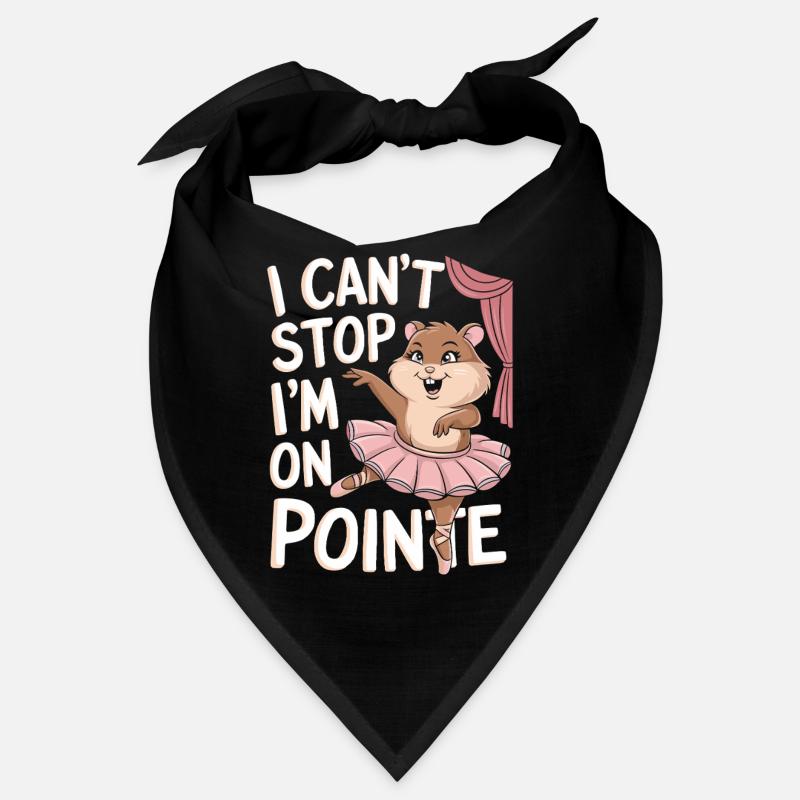 I can't stop I'm on pointy hamsters Bandana