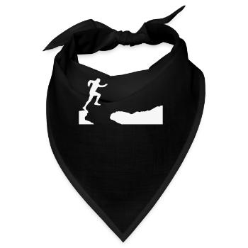 Trail Runner Cross Trail Bergläufer - Bandana - Schwarz - Vorne