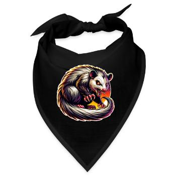 Opossum - Bandana - Schwarz - Vorne