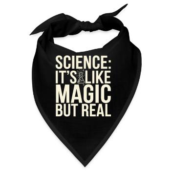 Microscope Enthusiast Lab Technician Science - Bandana - Schwarz - Vorne