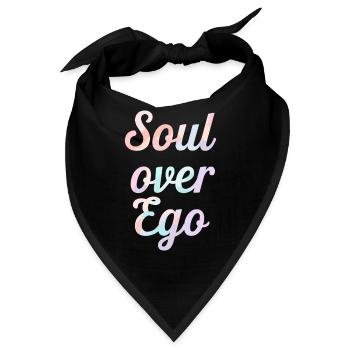 Inspiration: Seele Über Ego Zitat - Bandana - Schwarz - Vorne
