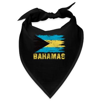 Bahamas - Bandana - Schwarz - Vorne