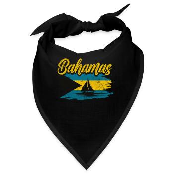 Bahamas - Bandana - Schwarz - Vorne