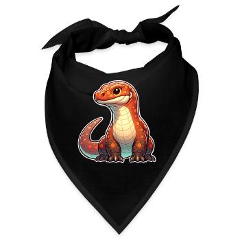 Komodo Dragon - Bandana - Schwarz - Vorne