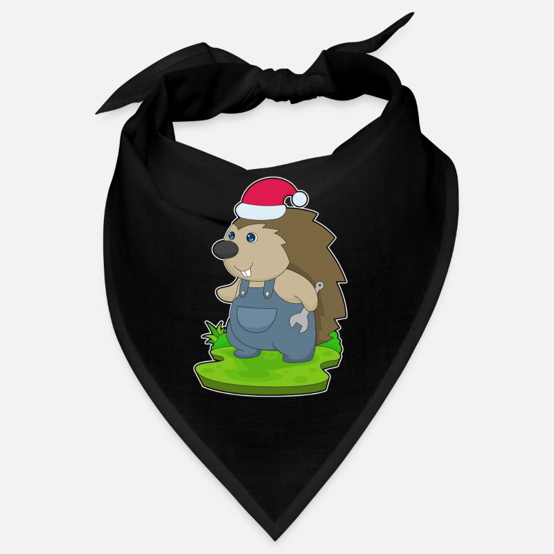Mécanique de Noël hérisson Bandana