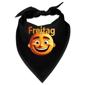 Freitag - Bandana - Schwarz - Vorne