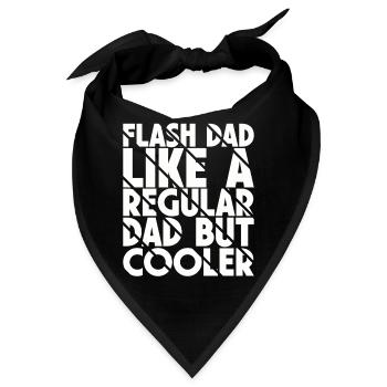 Bouldering Flash Papa Boulderer - Bandana - Schwarz - Vorne