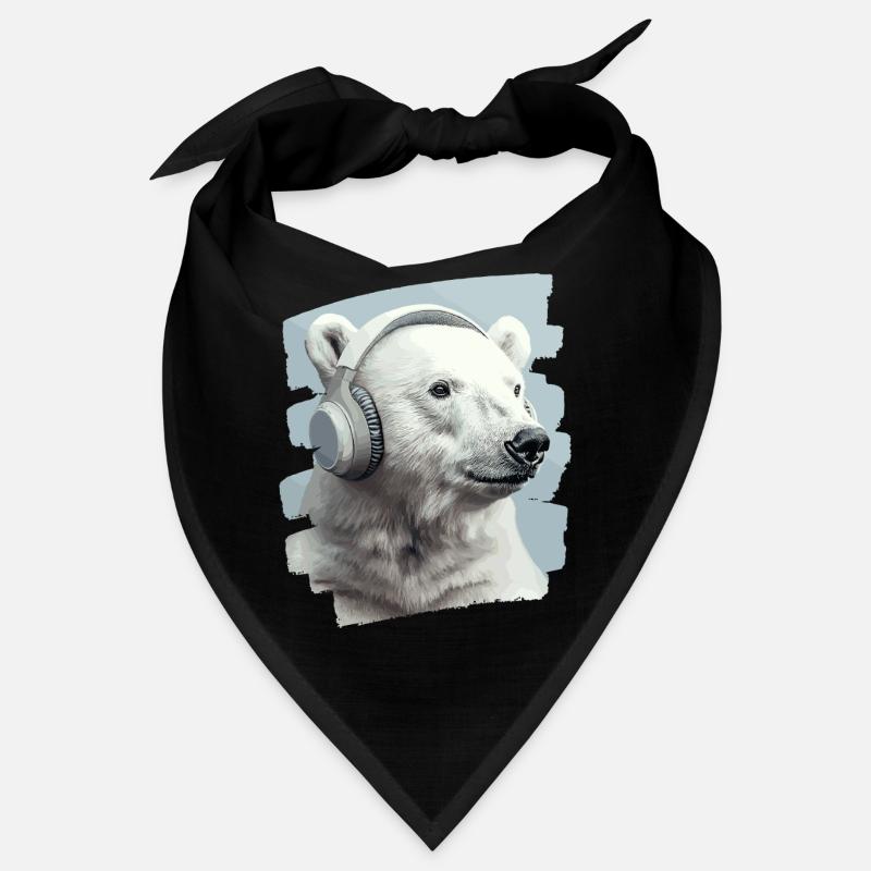 Ours blanc Bandana