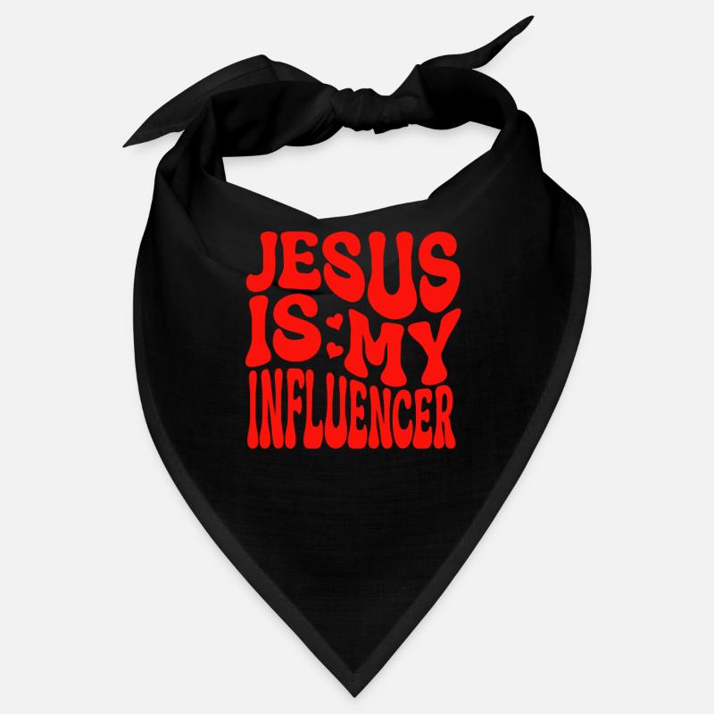 Jésus est mon influenceur - Foi chrétienne Bandana