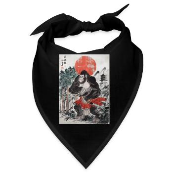 Samurai - Bandana - Schwarz - Vorne