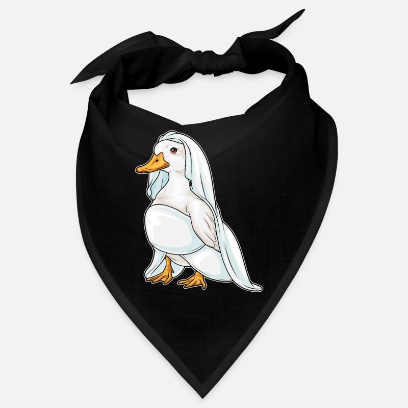 Ente Braut Schleier Hochzeit Bandana