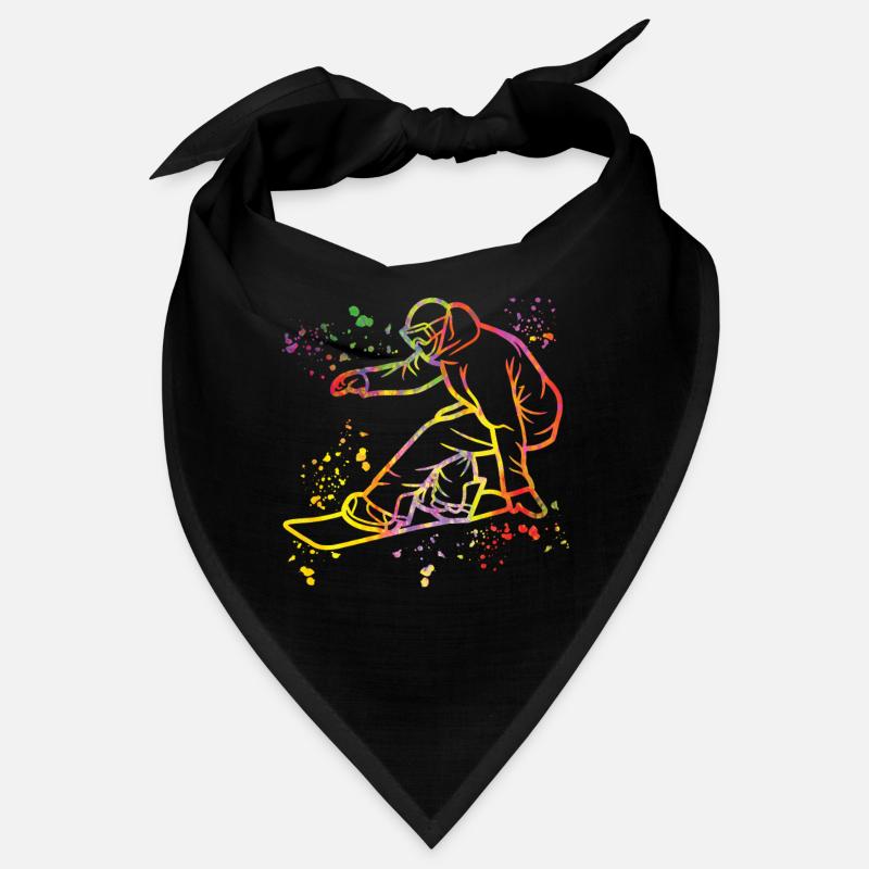 Snowboarder Snowboarding Snowboard Bandana