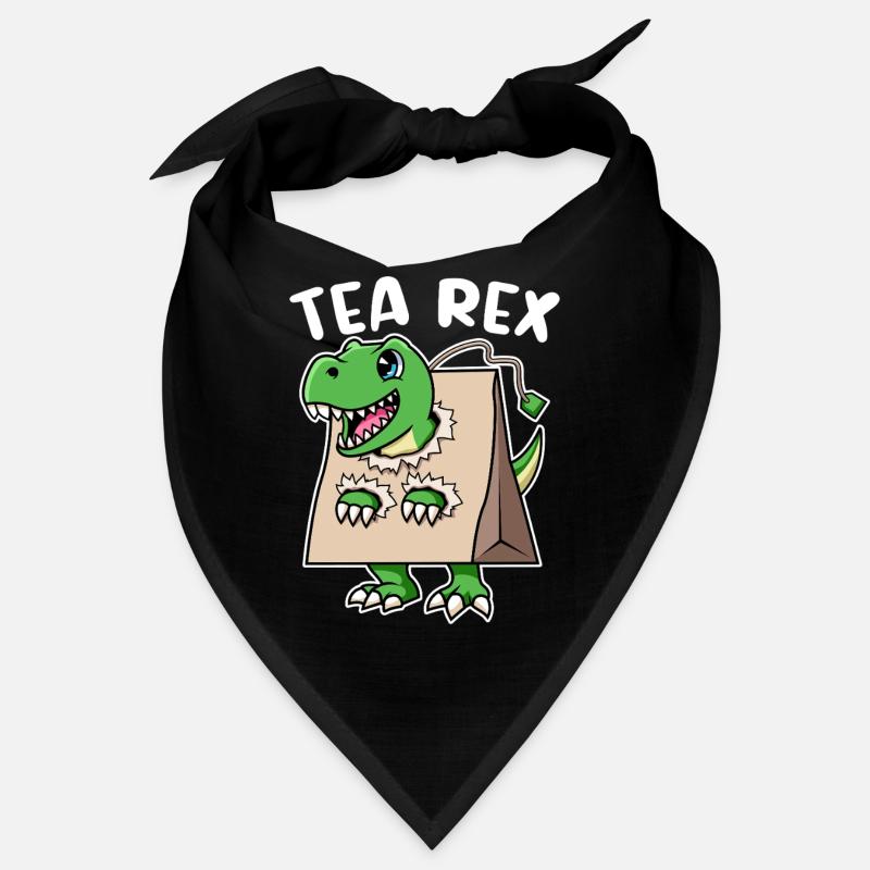 T-Rex Tyrannosaurus Rex Tee Trinker Dino mit Tee Bandana