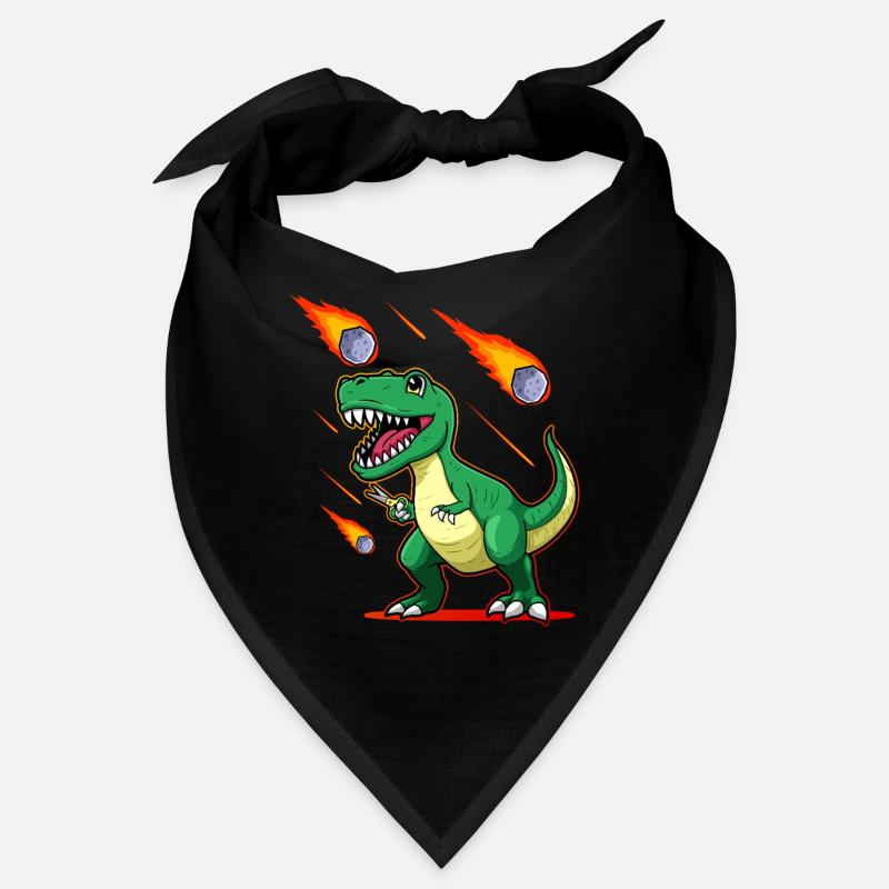 T-Rex Tyrannosaurus Rex Pierre Ciseaux Papier Dino Bandana