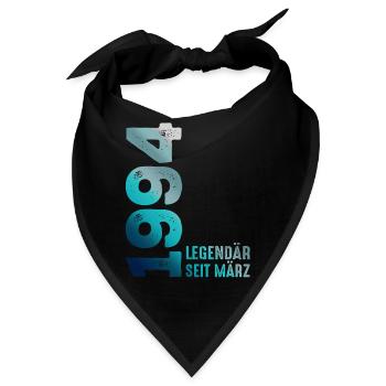 Legendär Seit März 1994 März 1994 Geburtstag 1994 - Bandana - Schwarz - Vorne
