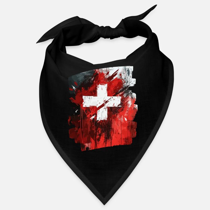 Schweizer Flagge Schweiz Bandana