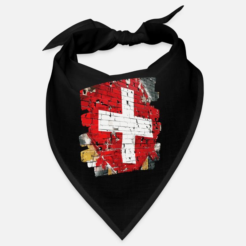 Schweizer Flagge Schweiz Bandana