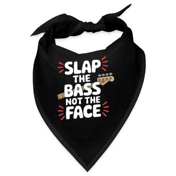 Bass Gitarrist Musiker Gear Funk Rock Jazz - Bandana - Schwarz - Vorne