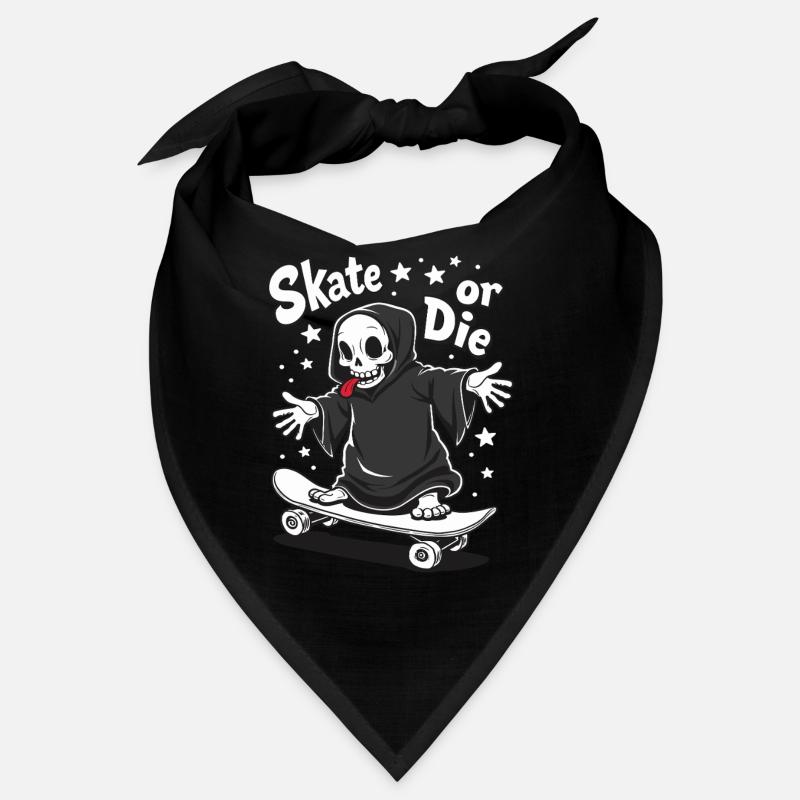 Skateboarding Grim Reaper – Skate or Die Bandana