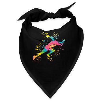 Sprinter Colorsplash Sprintender Sprint - Bandana - Schwarz - Vorne