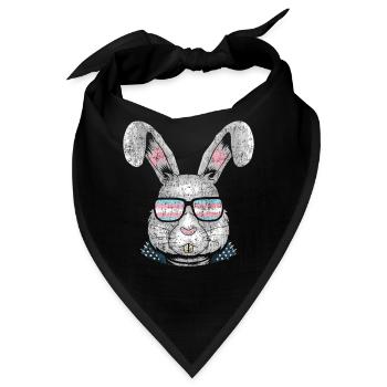 Transgender Trans LGBT Pride - Bandana - Schwarz - Vorne