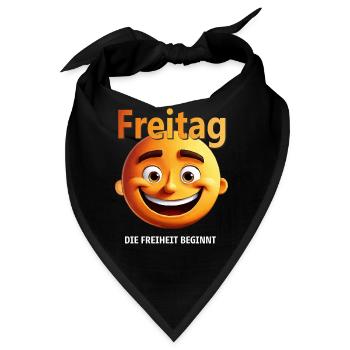 Freitag - Bandana - Schwarz - Vorne