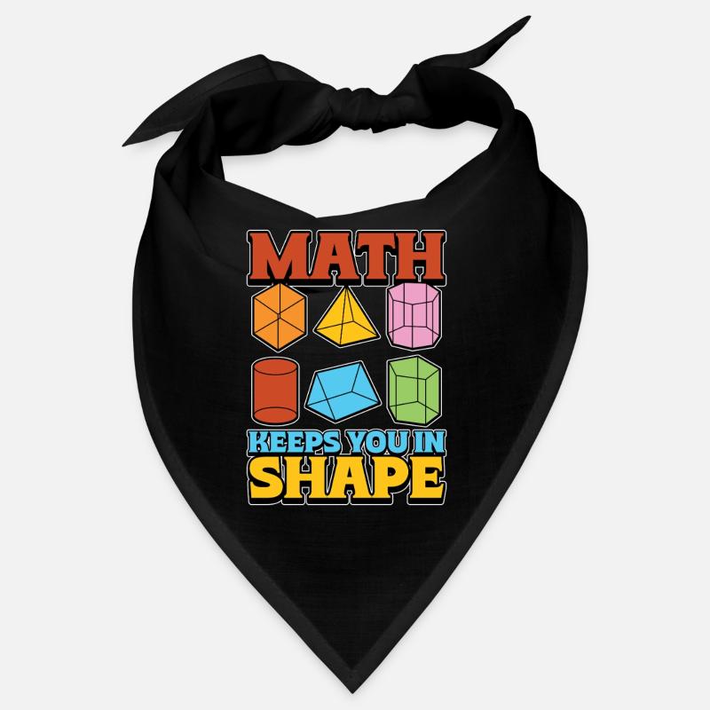 Mathematician Math Keeps You In Shape Geometry Bandana
