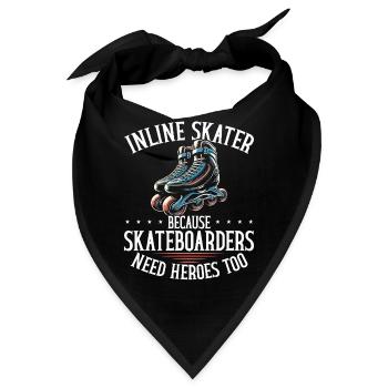 Inline Skating Rollerblading Inline Skates - Bandana - Schwarz - Vorne