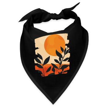 Sommer Sonne - Bandana - Schwarz - Vorne