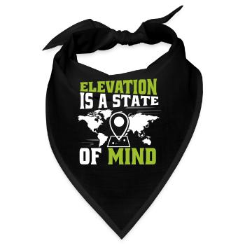 Geografische Informationssysteme - Bandana - Schwarz - Vorne