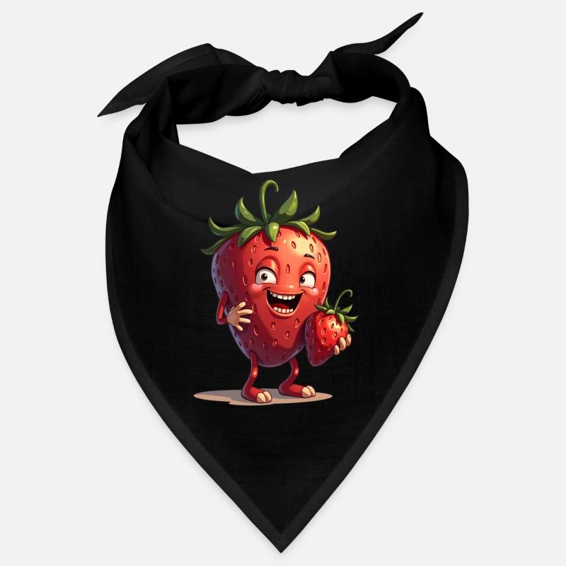 Lustige Erdbeere Erdbeeren Früchte Bandana