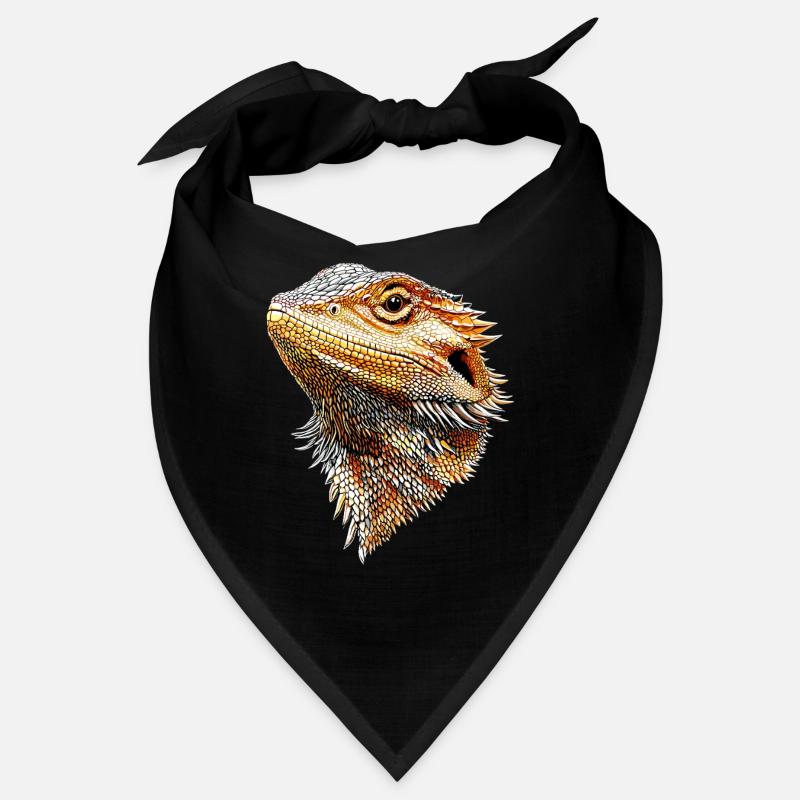 Bartagame Echse Bearded Dragon Süße Bartagamen Bandana