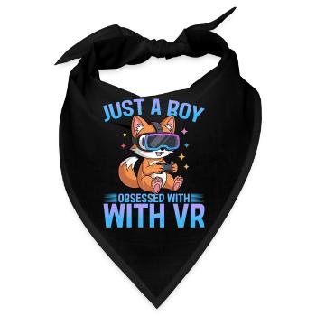 Gaming Fox VR Gamer - Bandana - Schwarz - Vorne
