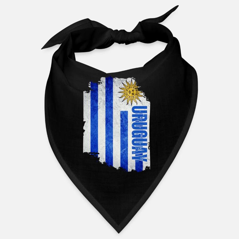 Vertical Uruguay flag, Uruguayan pride Bandana