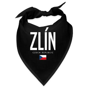 Zlin Tschechien - Bandana - Schwarz - Vorne