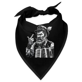 Grantler Grantig Bairischen Dialekten Bayern - Bandana - Schwarz - Vorne