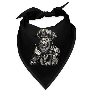 Grantler Grantig Bairischen Dialekten Bayern - Bandana - Schwarz - Vorne