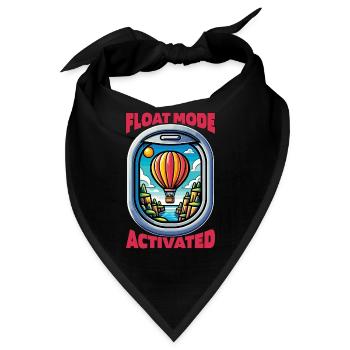 Hot Air Ballooning Float Mode Activated Aeronaut - Bandana - Schwarz - Vorne