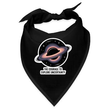 EIN SCHWARZES LOCH - Bandana - Schwarz - Vorne
