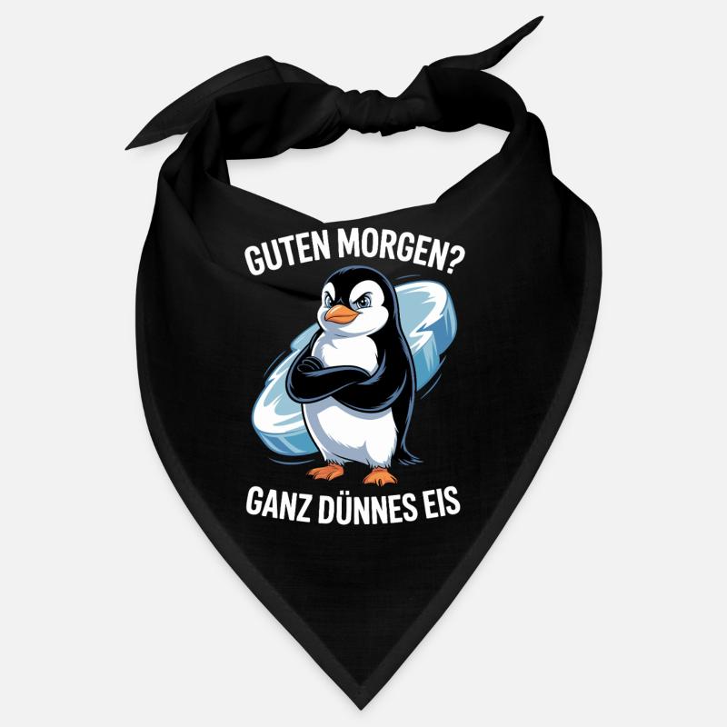 Good morning? Very thin ! Funny Penguin Bandana