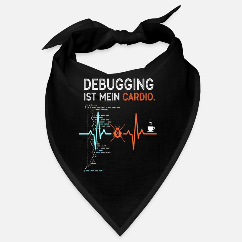Debugging is my cardio - computer nerd Bandana
