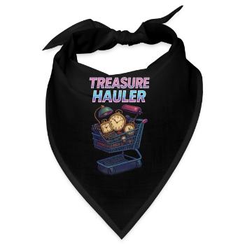 Treasure Hauler Flohmarkt Antiquitätenliebhaber - Bandana - Schwarz - Vorne