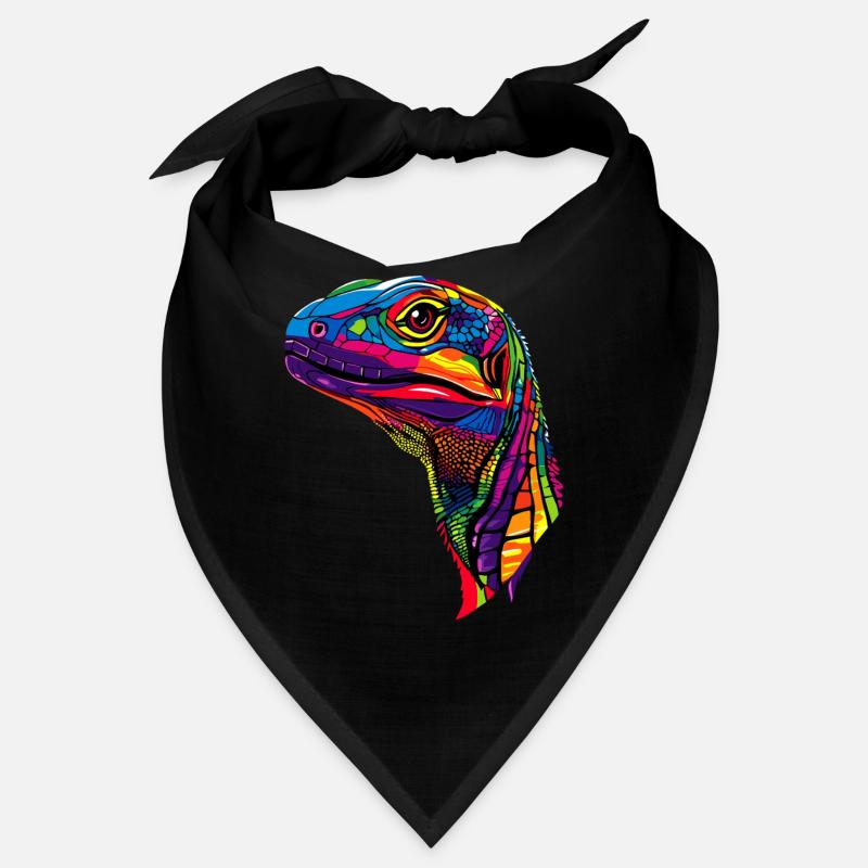 Waran Echse Reptil Komodowaran Bindenwaran Lizard Bandana