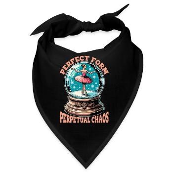Ballet Perfect Form Perpetual Chaos Ballet Dance - Bandana - Schwarz - Vorne